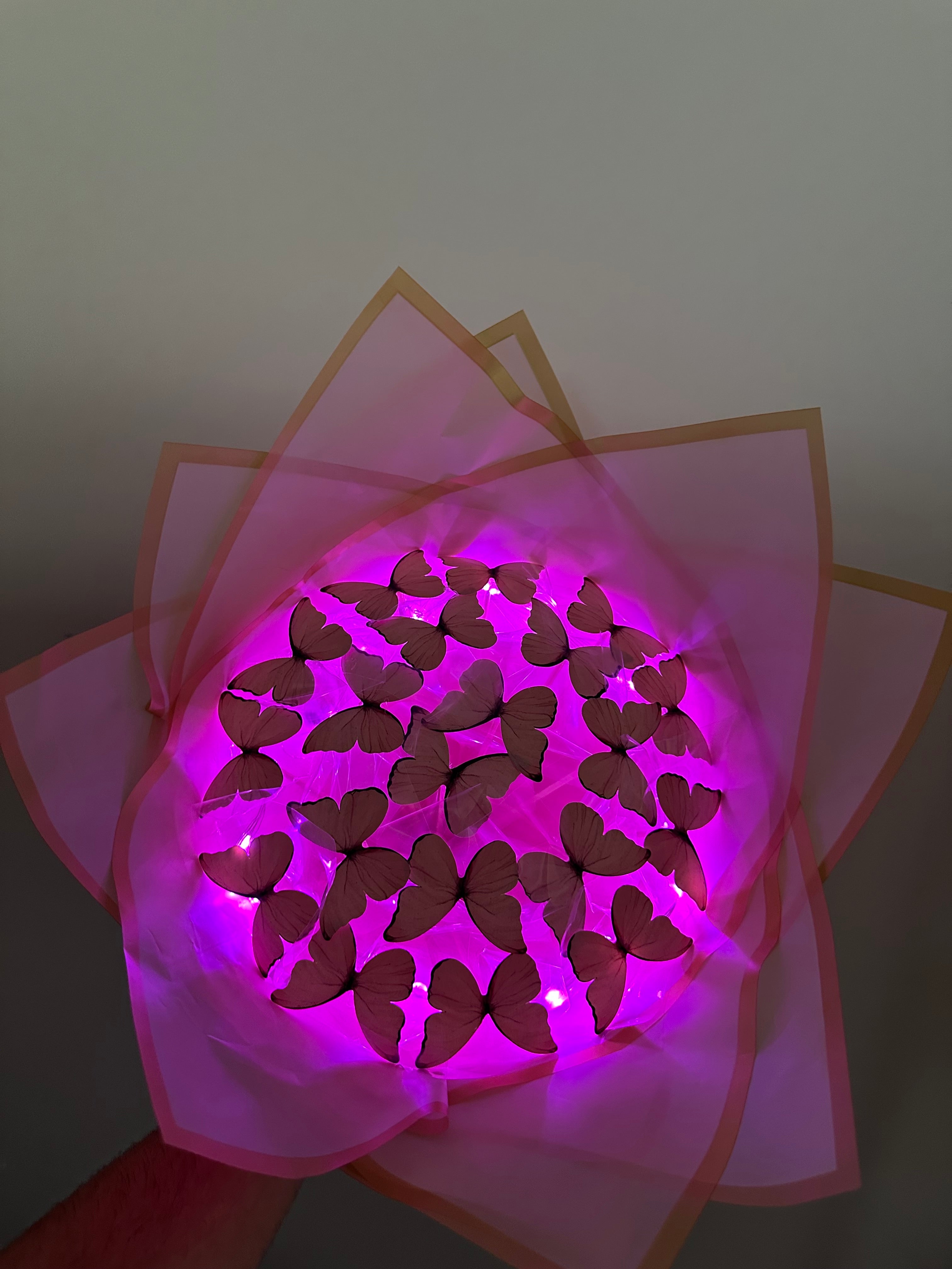 Pembe Kelebek Buketi